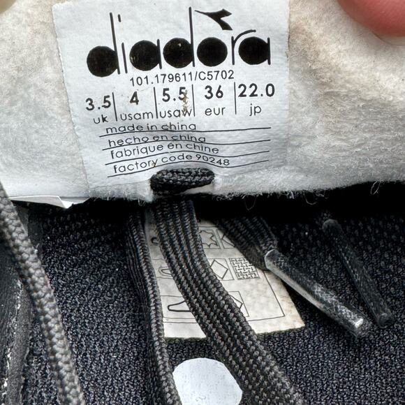 Diadora Women’s Brazil Elite GR LT LP12 FG Soccer Cleat White Size 5.5 - Picture 6 of 11